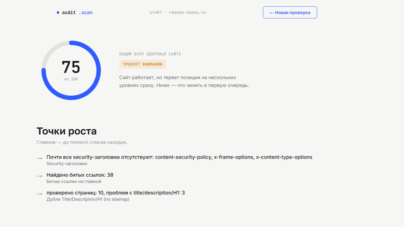 Что входит в SEO-аудит сайта и зачем он нужен